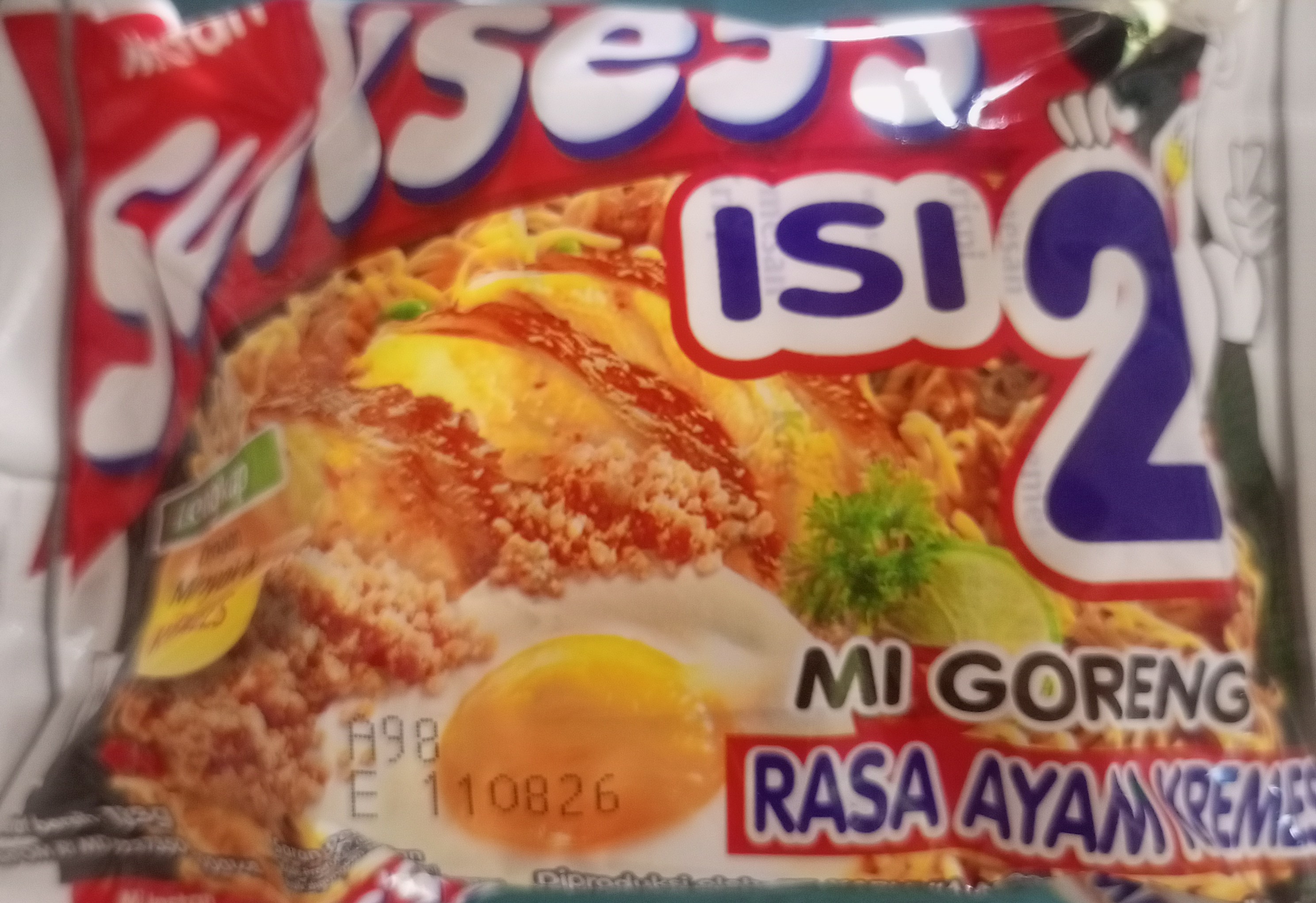 MIE GORENG SUKSES RASA AYAM KREMES ISI2