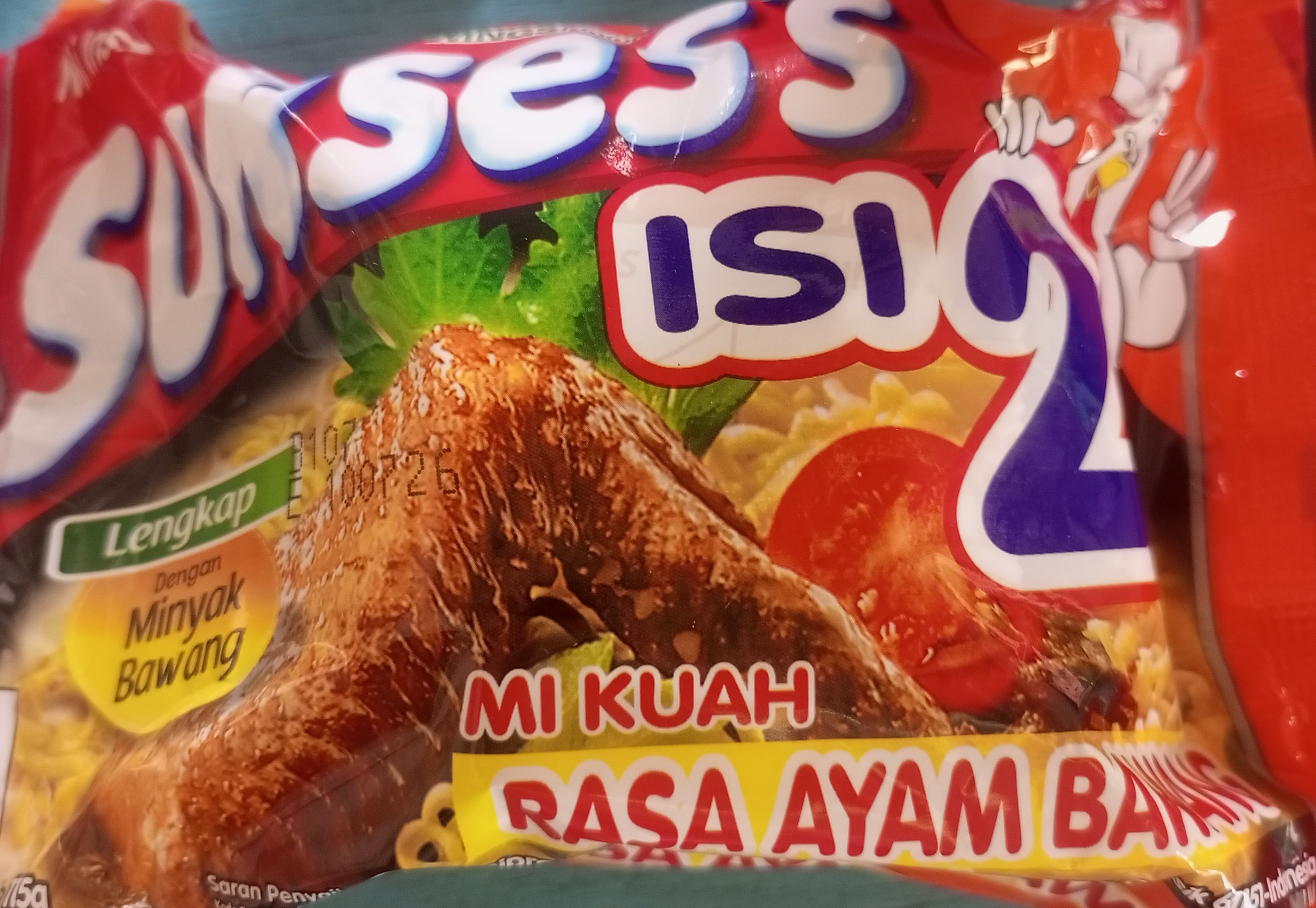 MIE KUAH SUKSES RASA AYAM BAWANG ISI2